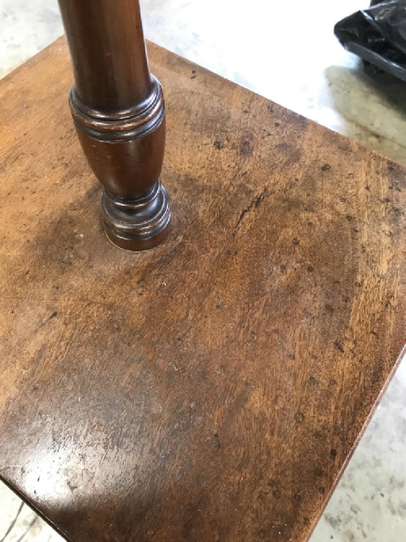 Vintage Wooden Floor Lamp With Table (1 of 10)