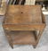 Antique Carved Wood Wash Stand - 6