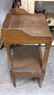 Antique Carved Wood Wash Stand - 7