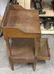 Antique Carved Wood Wash Stand - 8