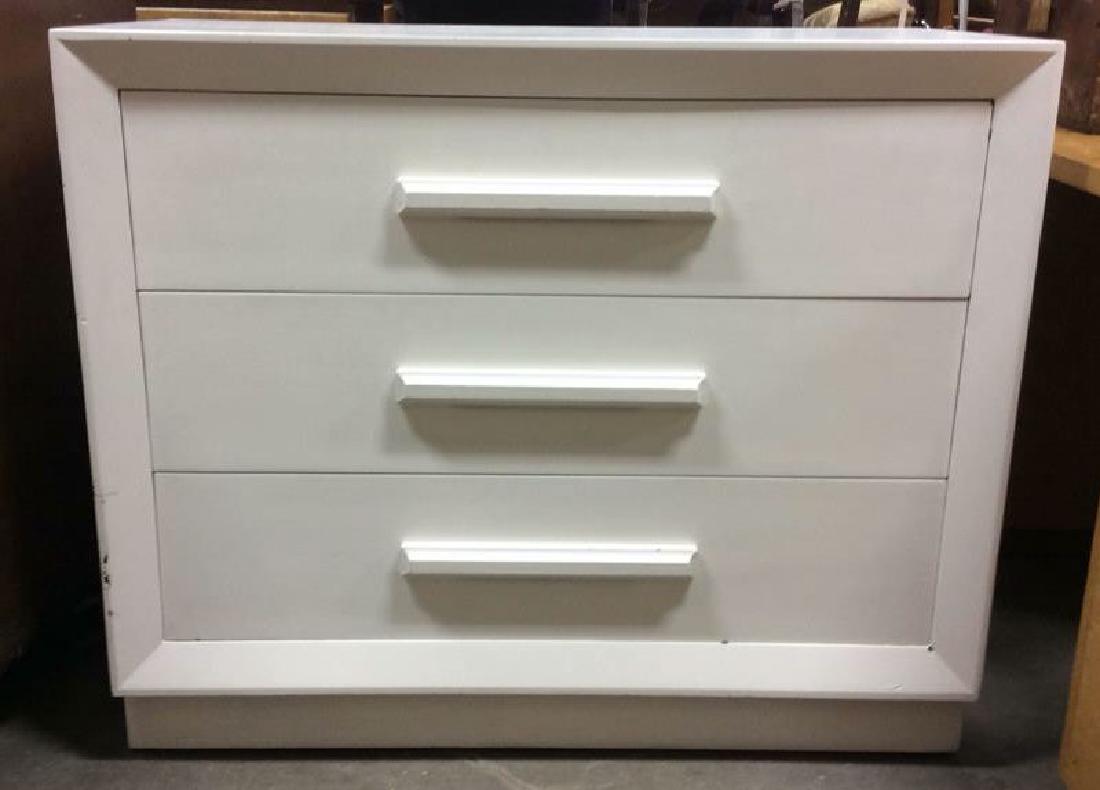 JOHN STUART INC White Toned Wooden Dresser (1 of 8)