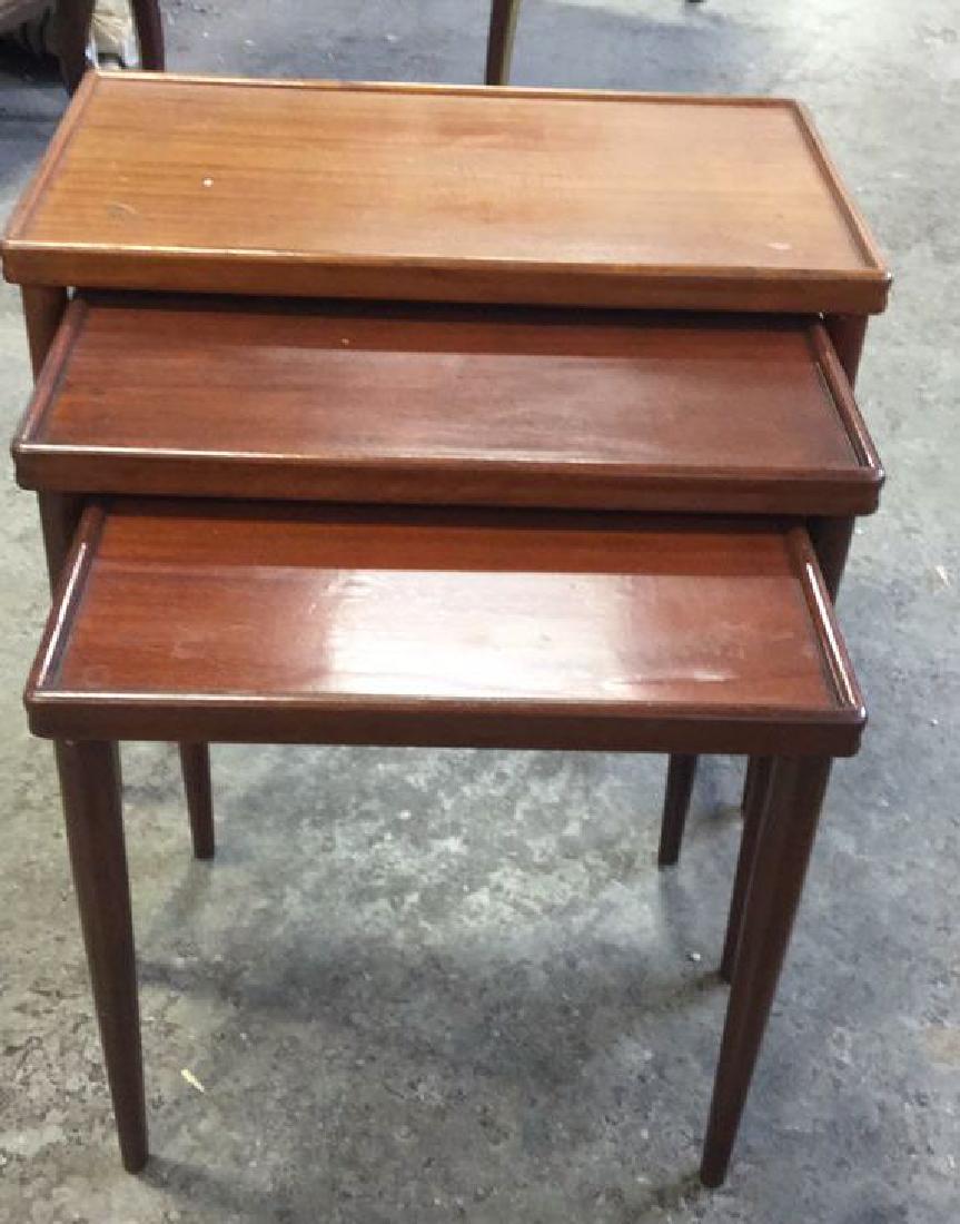 Set 3 SANDVIK Norwegian Nesting Tables (1 of 10)