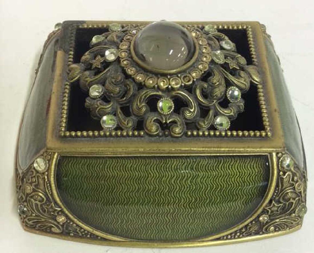BEREBI Bejeweled Enameled Gilded Box (1 of 12)
