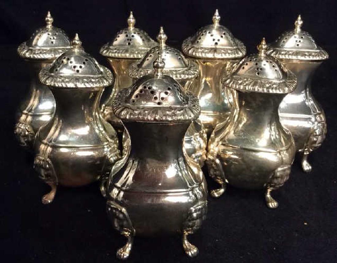 English Silver Pl Salt Pepper Shakers (1 of 11)
