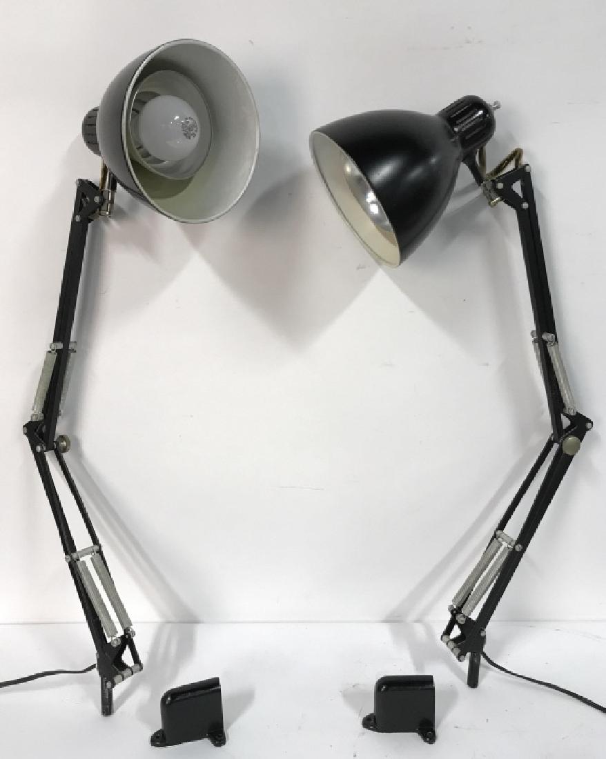 Pair Of Vintage Norwegian Luxo Lamp L2 Anglepoise (1 of 11)