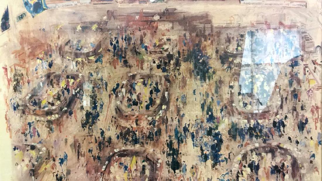 Framed Print Depicting  New York Stock Exchange (1 of 9)