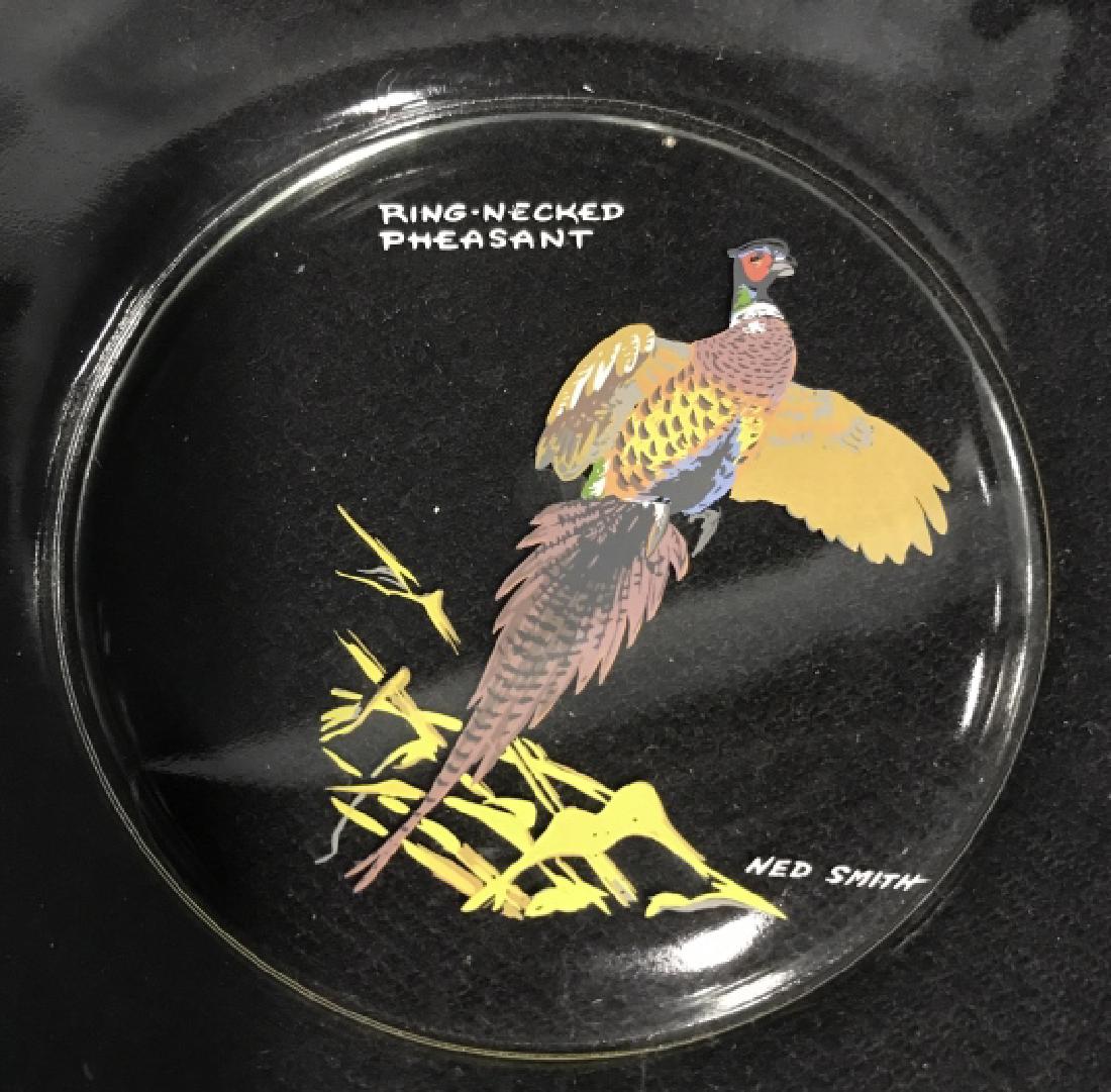 Set Of 8 Vintage Ned Smith Wild Bird Plates (1 of 6)