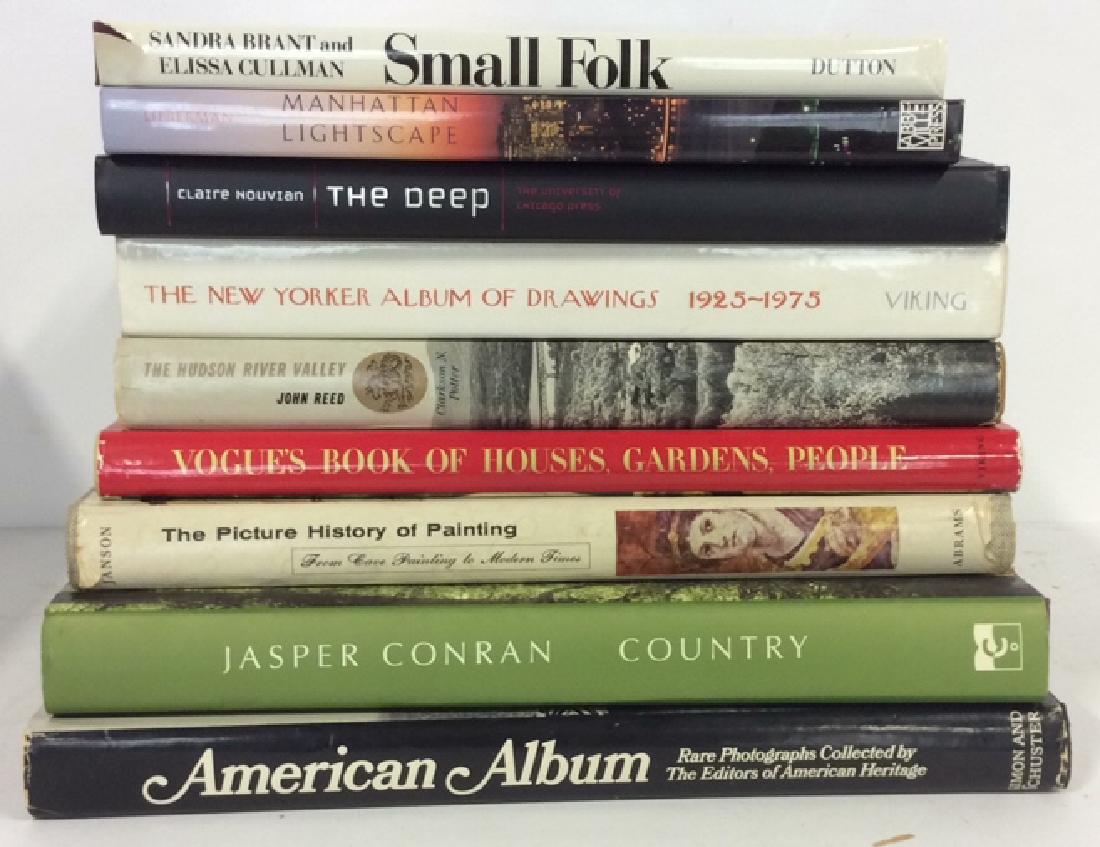 Group Lot Coffee Table Books History, Art, Country (1 of 11)
