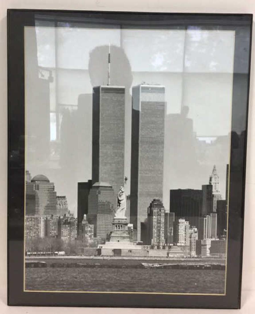Black And White Photographic Print of Twin Towers (1 of 8)