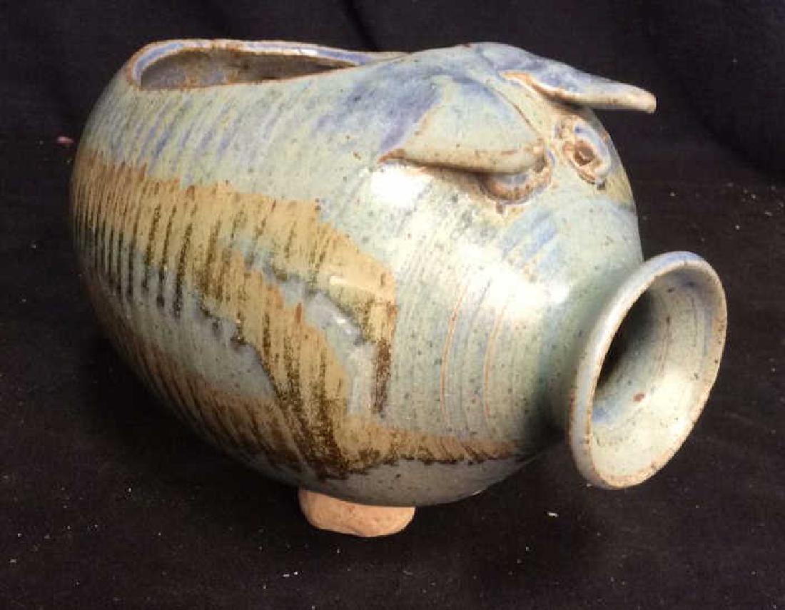 Hand Crafted Ceramic Pottery Pig (1 of 10)