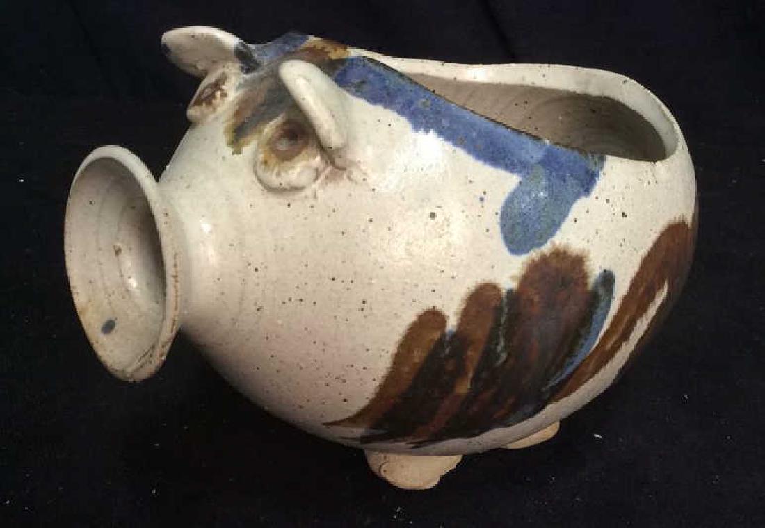 Hand Crafted Ceramic Pottery Pig (1 of 11)