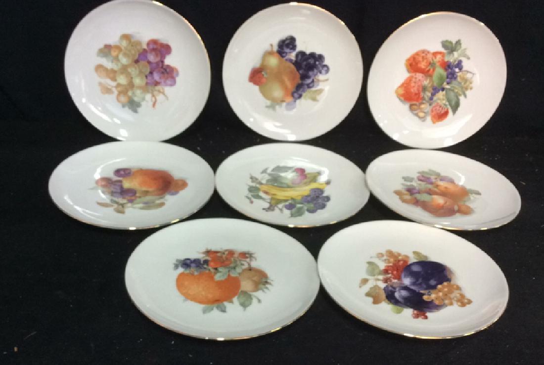 8 Winterling Germany Painted Fruit Porcelain (1 of 12)