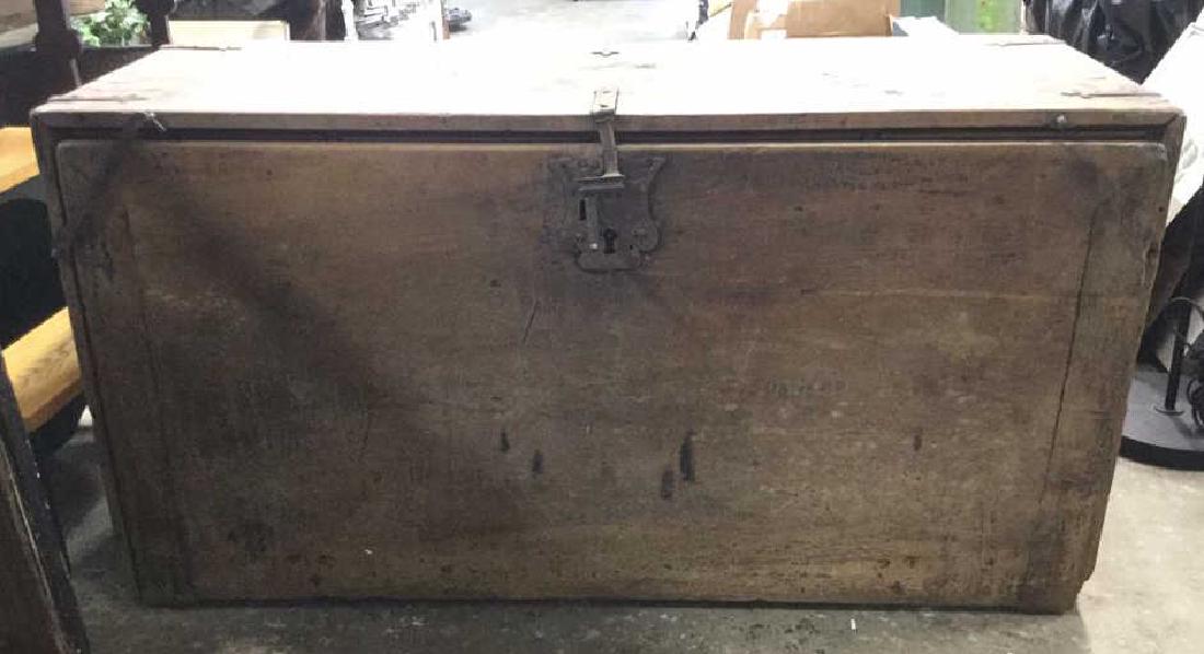 Antique Wooden Chest W 11 Interior Drawers (1 of 8)