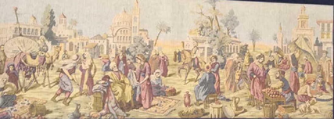 Framed Vintage French Tapestry (1 of 11)