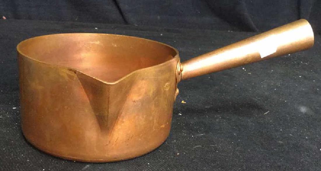 Heavy Duty French Copper Sauce Pan (1 of 7)