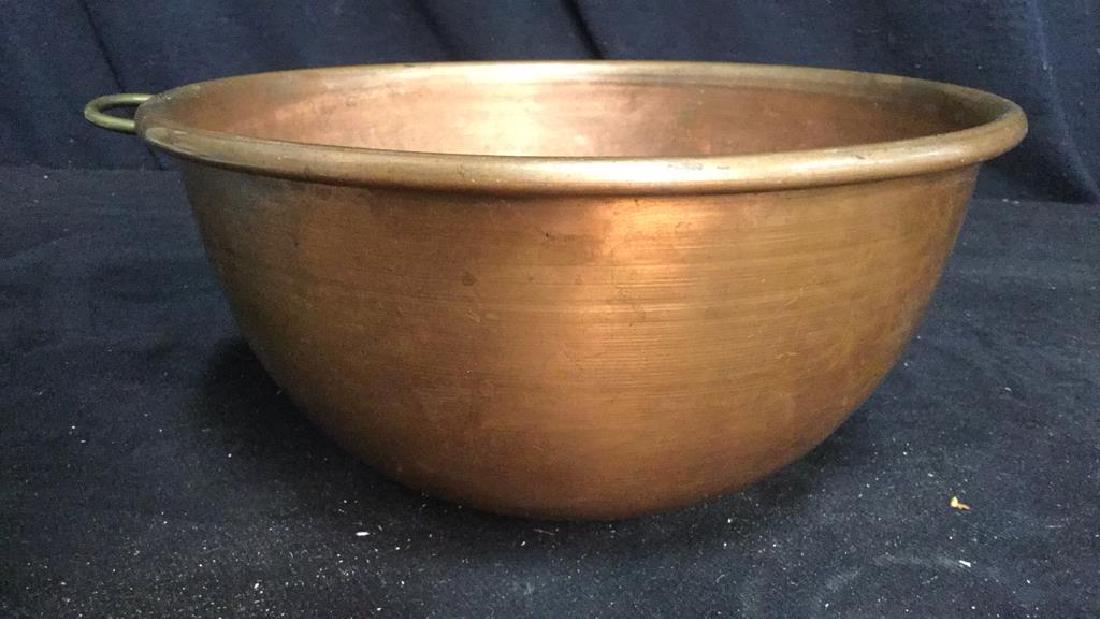 French Copper Mixing Bowl (1 of 12)