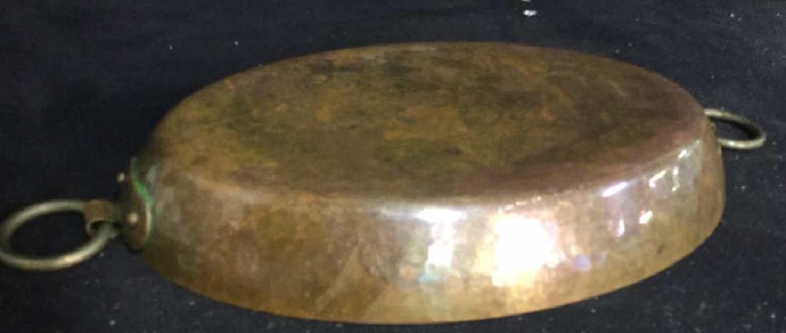 Double Ring Handled French Copper Pot (1 of 11)