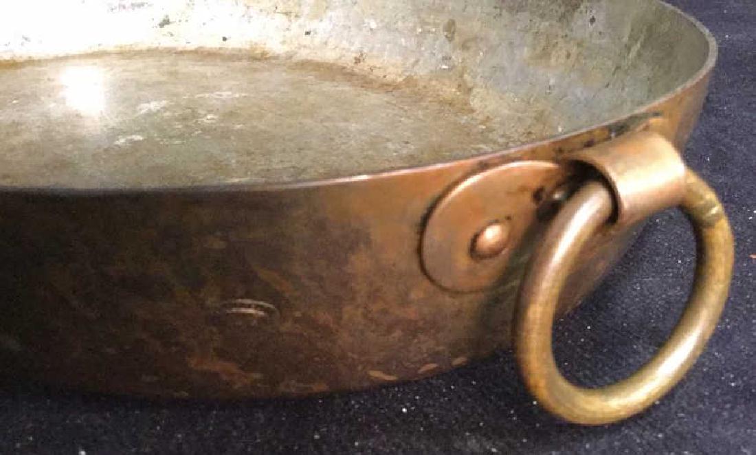 French Copper Oval Double Ring Pan (1 of 10)