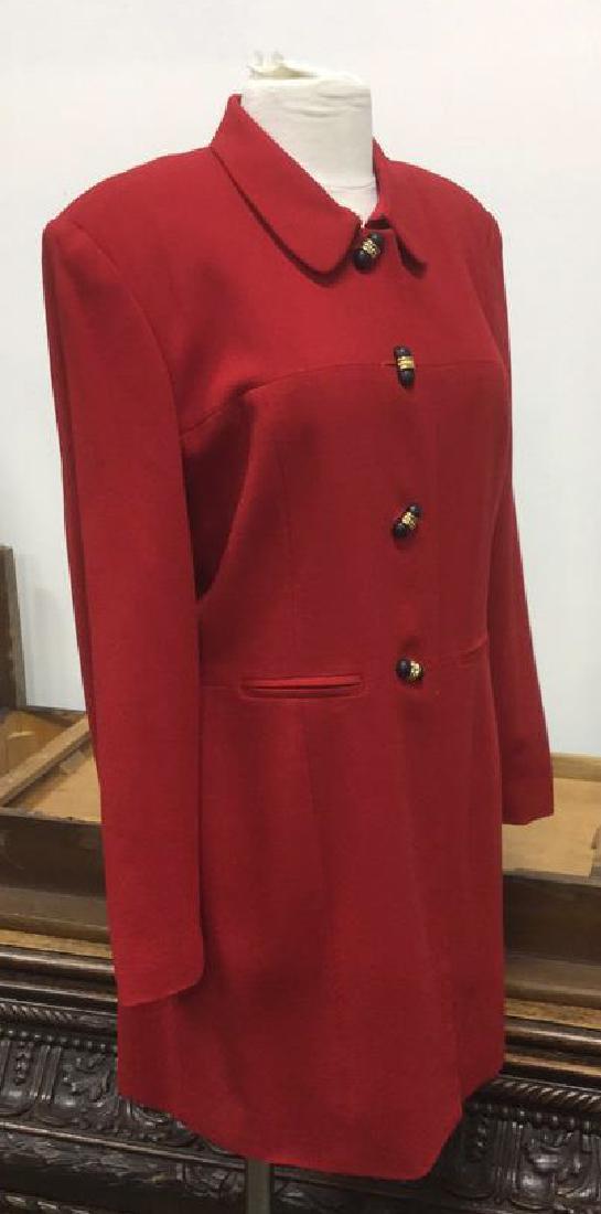 RENÉE DUMARR Red Toned Wool Coat (1 of 10)