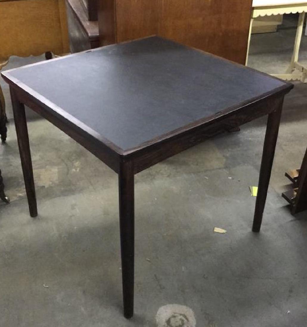 Wooden Folding Card Table Set (1 of 10)