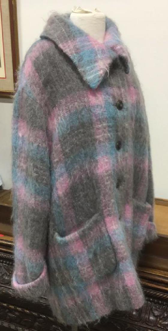 HAUBER FASHION GERMAN Mohair Coat (1 of 9)