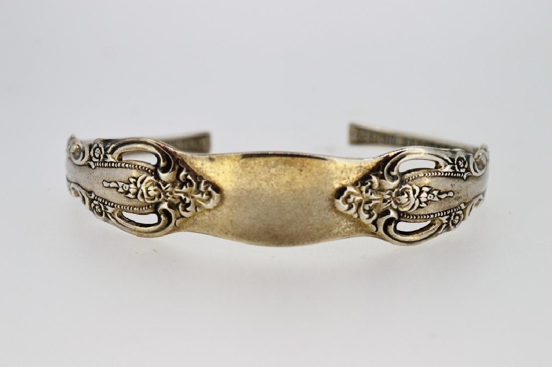 6" Oneida Sterling Silver Cuff Bracelet (1 of 2)