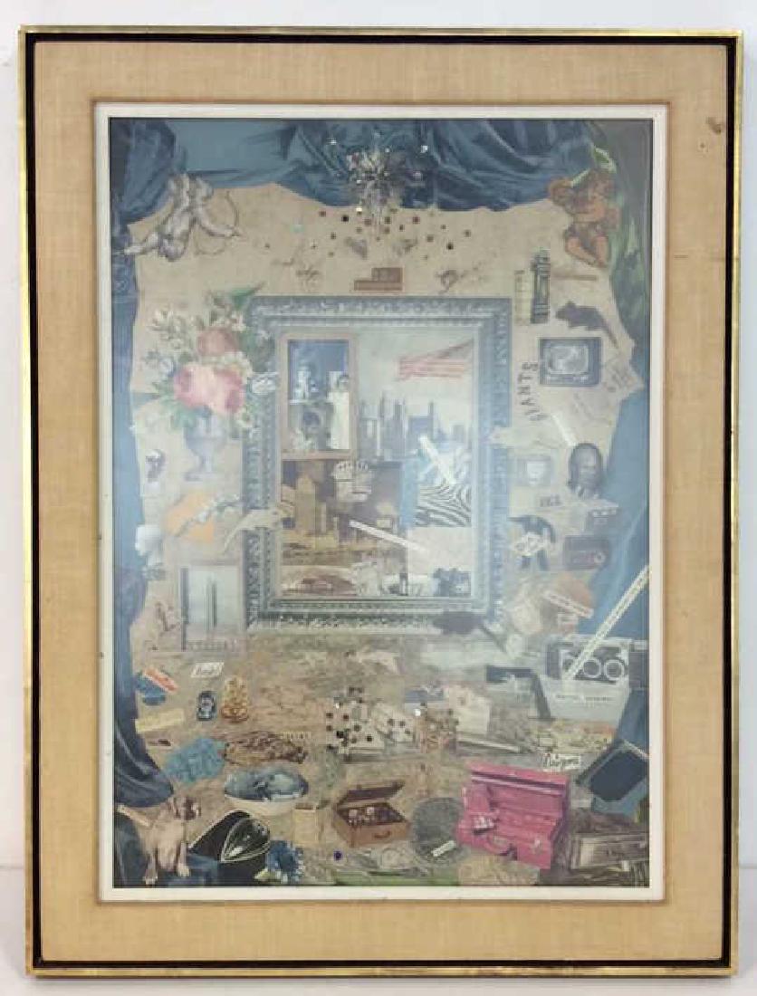 Framed Mixed Media Collage Art (1 of 11)