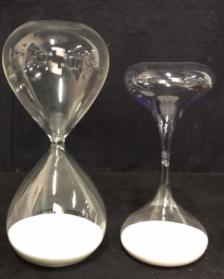 Lot 2 Hourglasses W White Toned Sand (1 of 8)