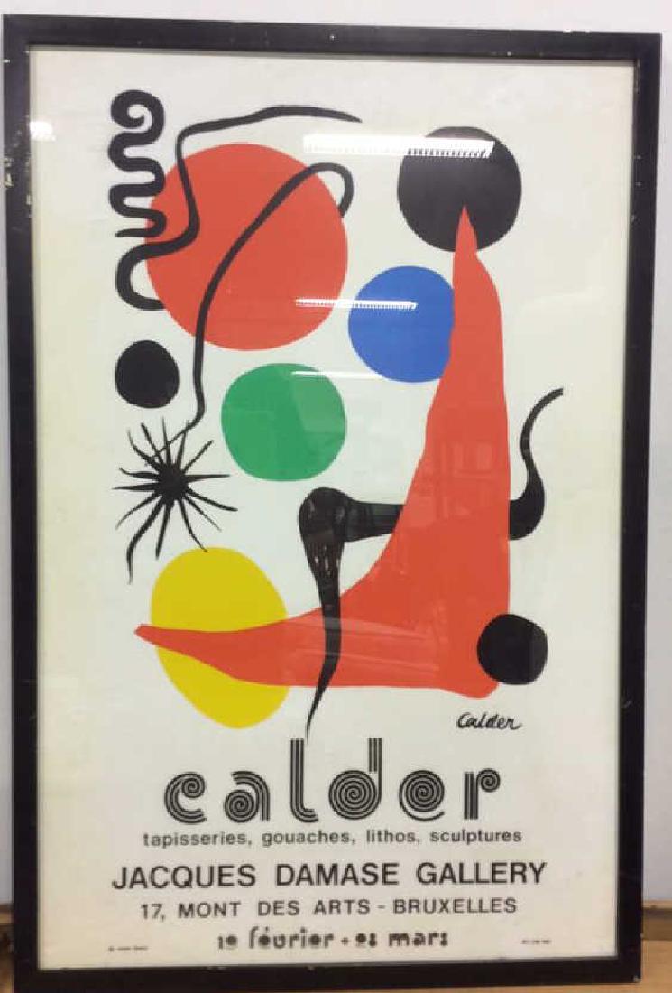 Calder Exhibition Poster Print Artwork (1 of 8)