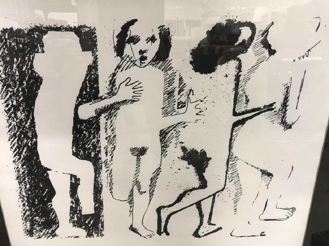 Kenneth Armitage 1972 Lithograph, Nudes (1 of 8)