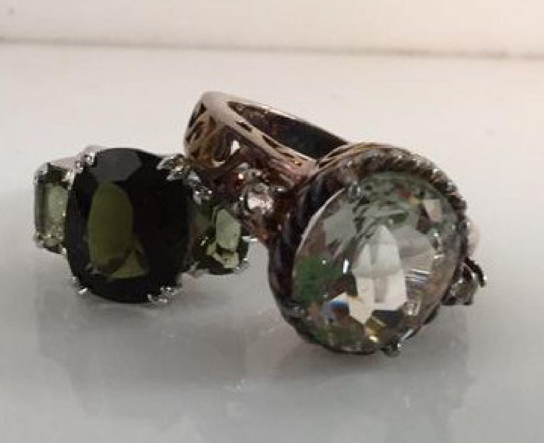 Lot 2 Sterling Silver Rings,Estate Jewelry (1 of 8)