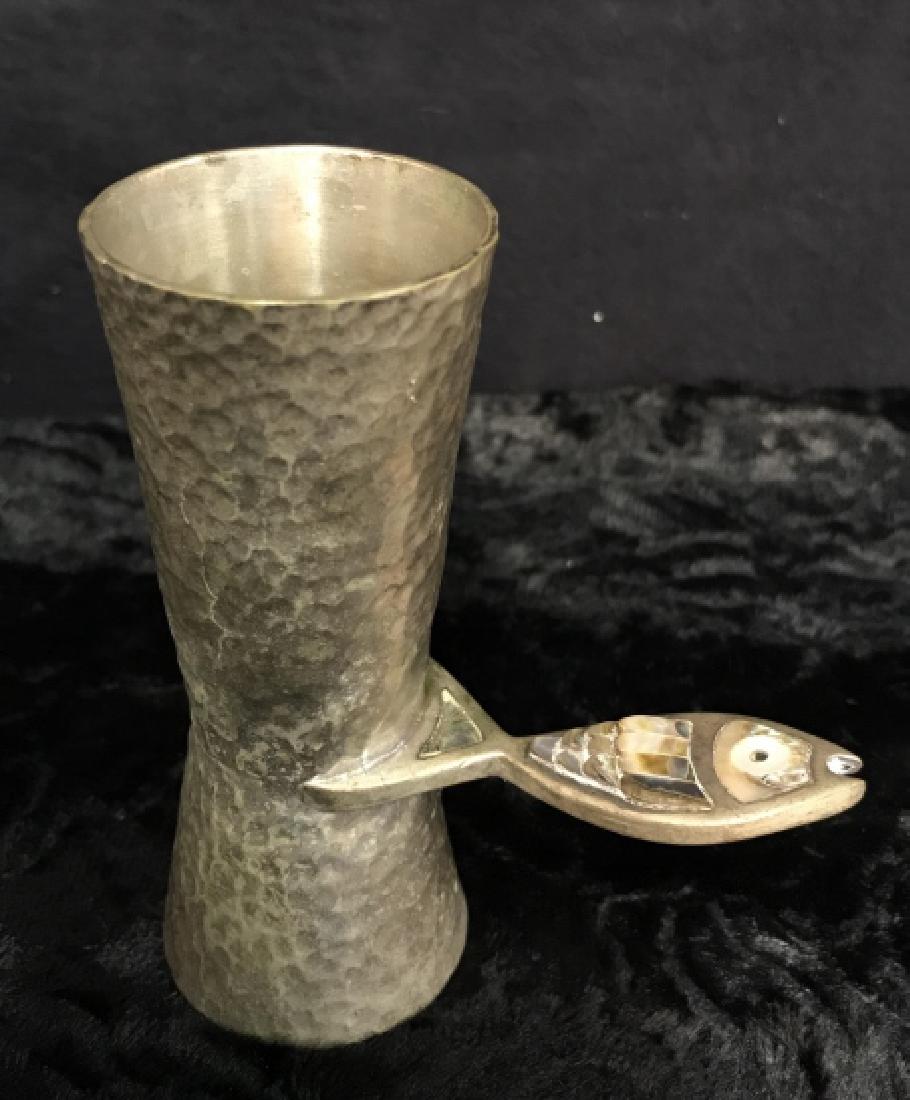 Los Castillo Silver Plated Cocktail Measuring Cup (1 of 12)