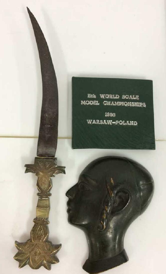 Lot 3 Assorted Metal Tabletop Accessories (1 of 11)