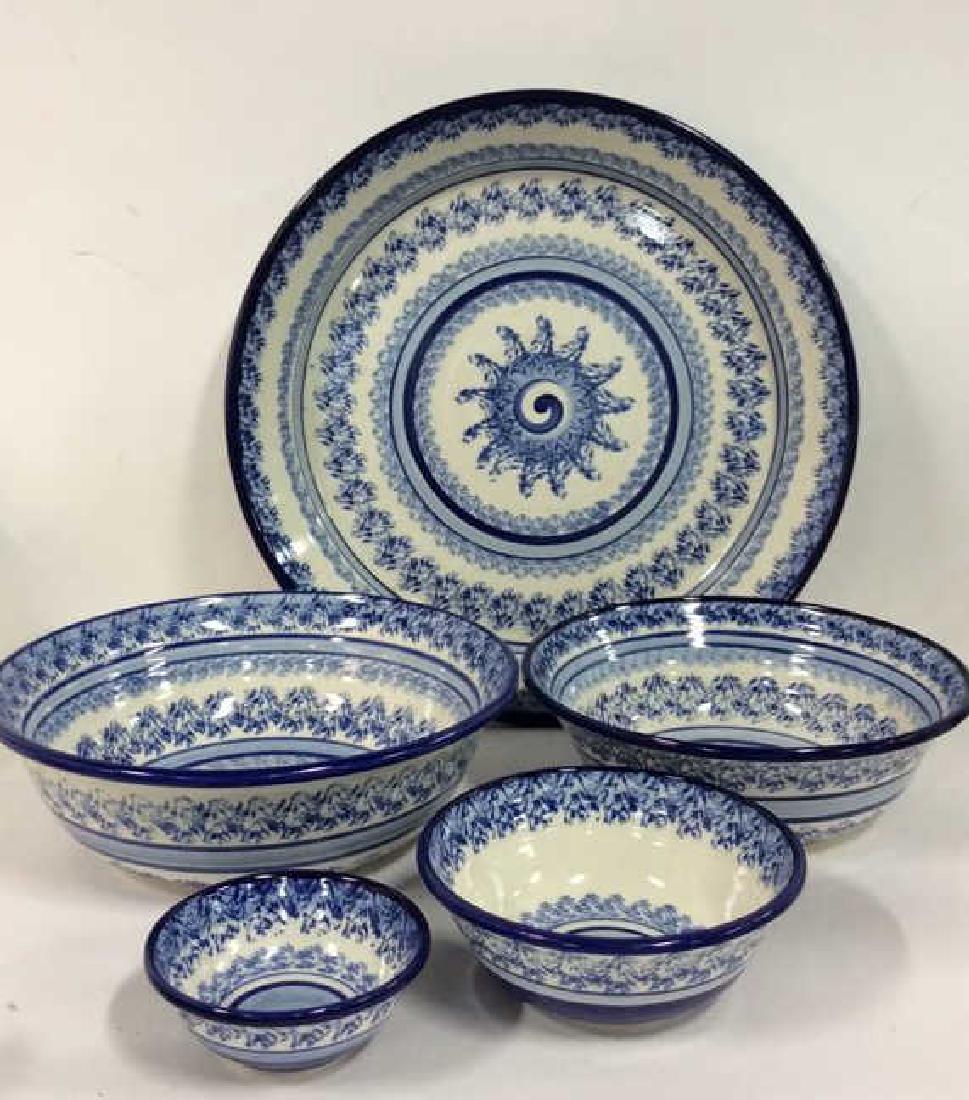 Set 5 TERRI MEYER Ceramic Porcelain Dishes (1 of 8)