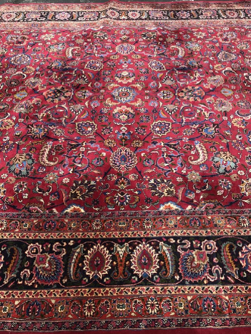 Handmade Vintage Intricately Detailed Wool Rug (1 of 20)