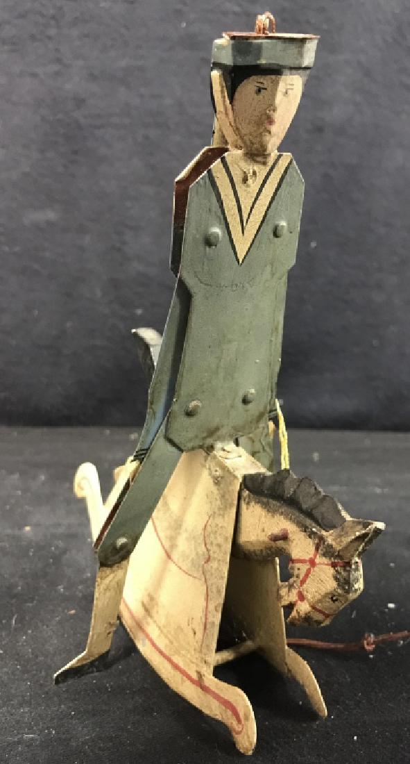Antique Painted Metal Movable FIgural (1 of 10)