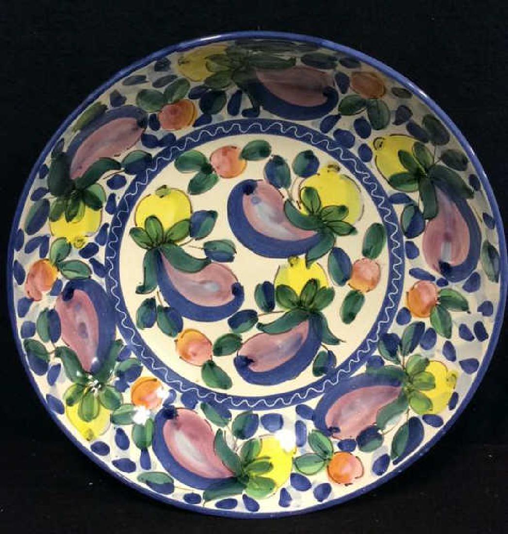 RAMPINI RADDA Signed Stoneware Fruit Bowl (1 of 7)