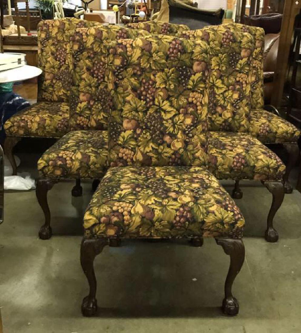 Set 6 Upholstered SHERRILL Dining Chairs (1 of 11)