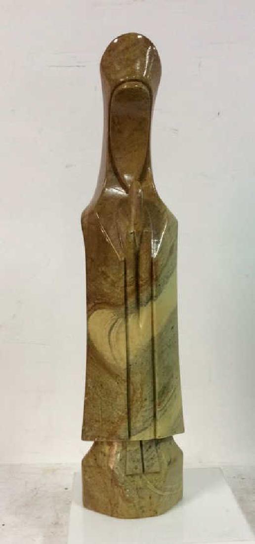 Carved Marble Religious Icon Sculpture (1 of 15)