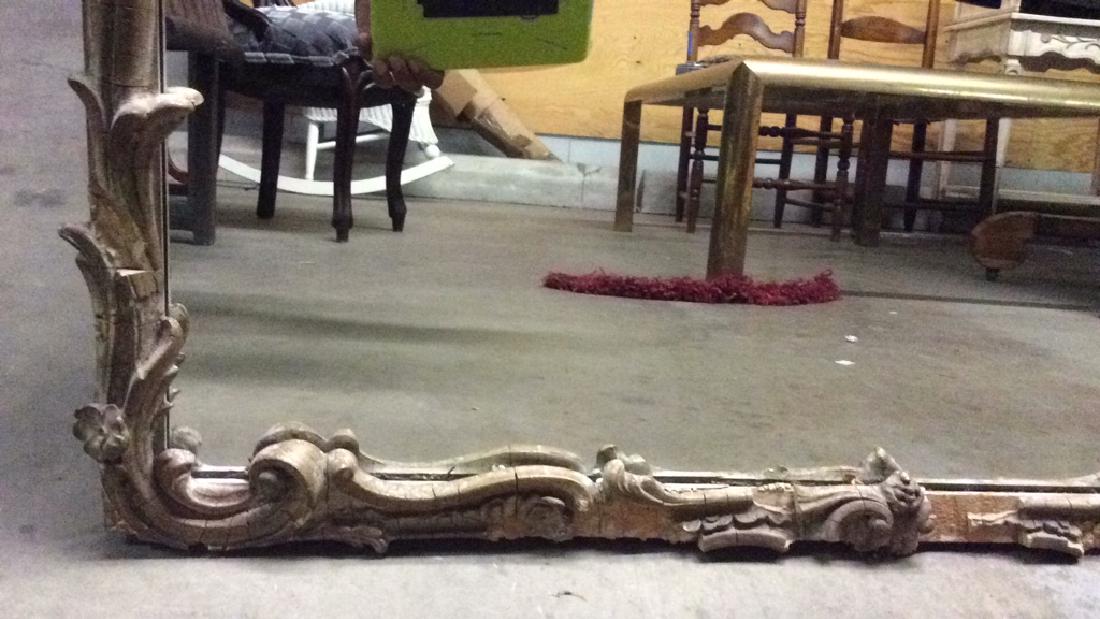 Gold Toned Ornate Floral Wall Mirror (1 of 8)