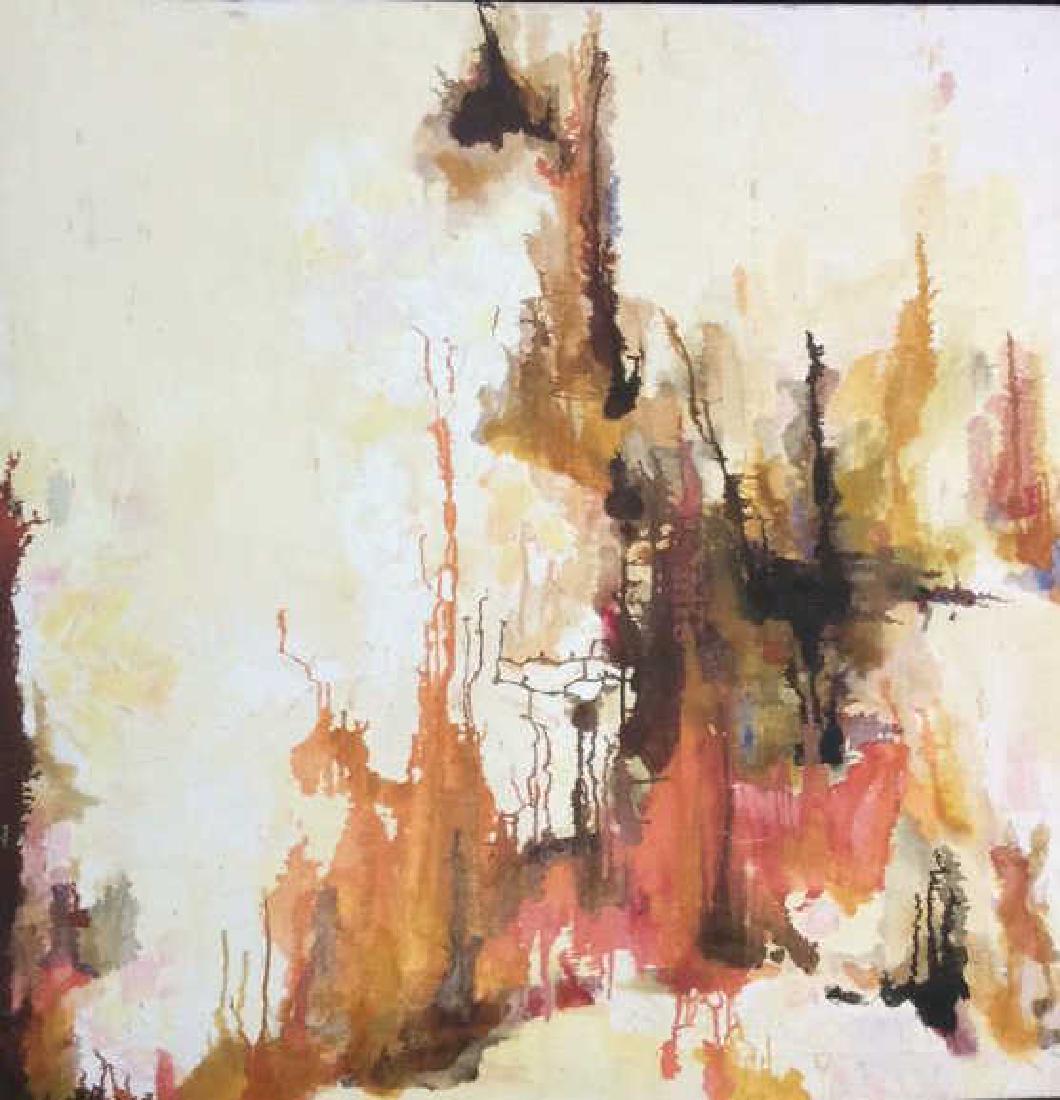 Karen Sedat Abstract Painting on Canvas (1 of 12)