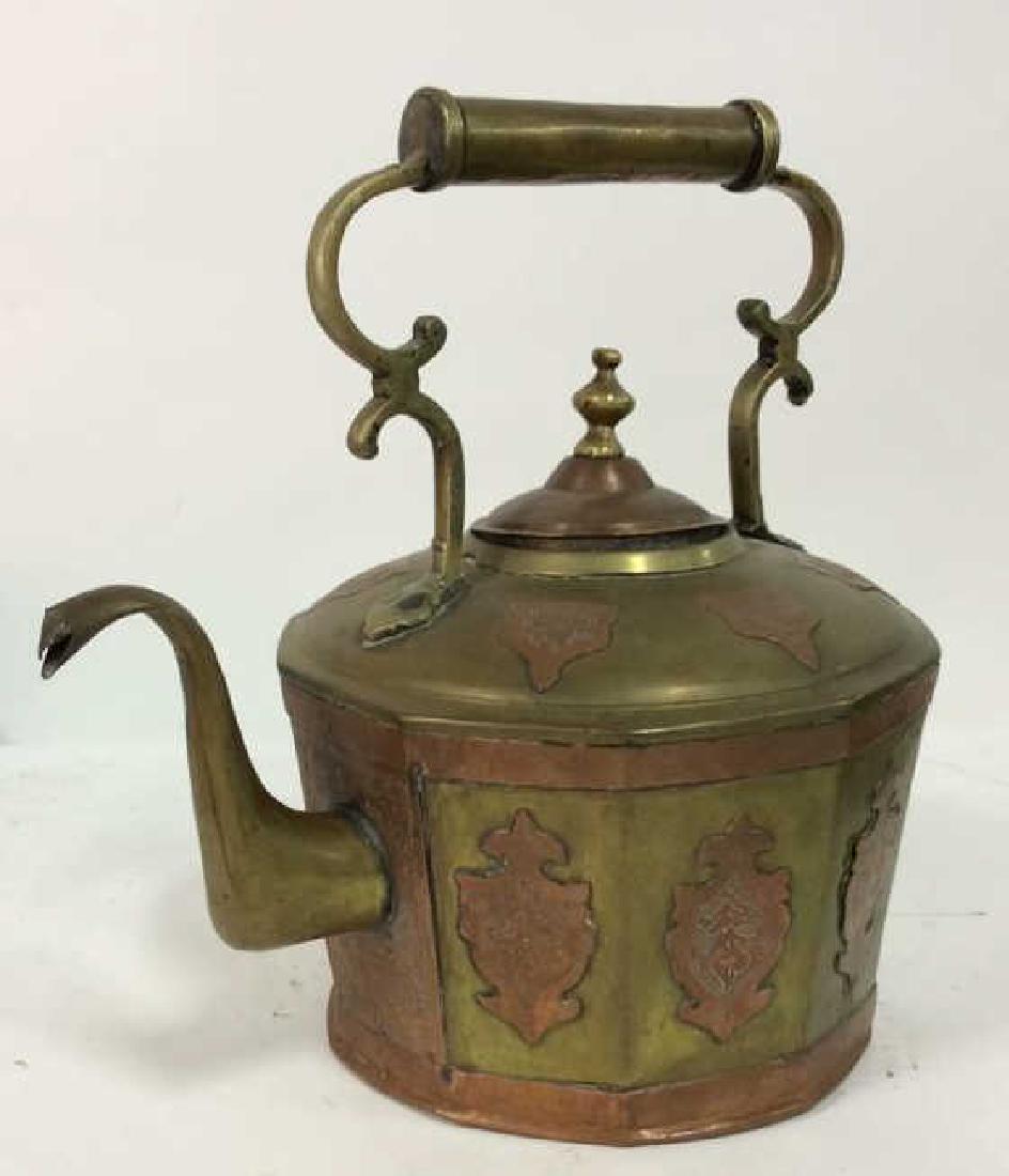Vintage Brass and Copper Kettle (1 of 11)