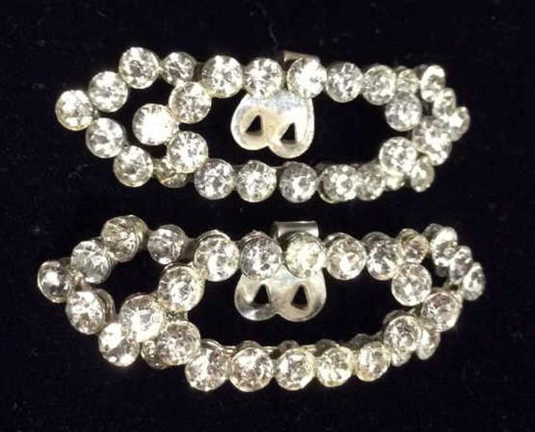 Vintage/Antique Rhinestone Shoe Clips (1 of 6)