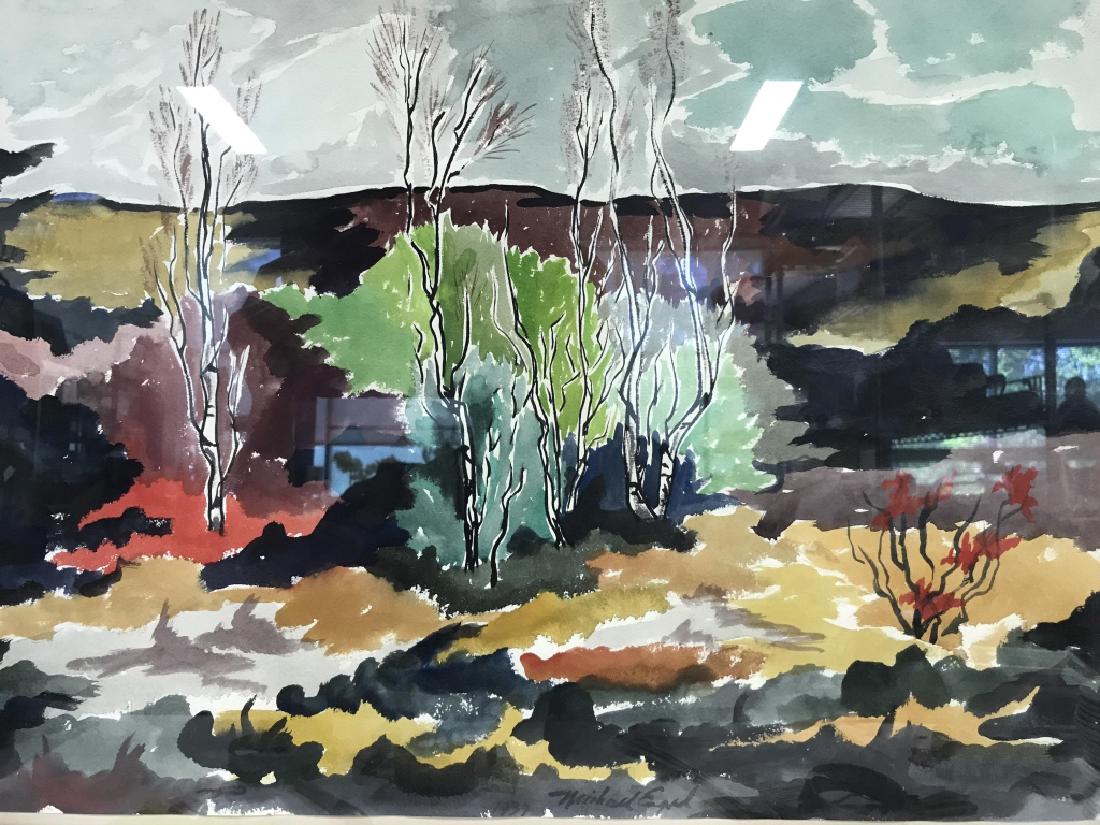 MICHAEL B ENGEL Signed Watercolor (1 of 11)