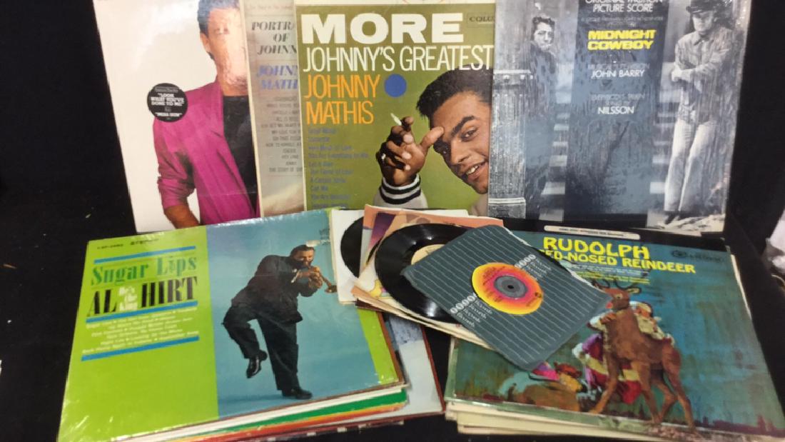 Lot 40 Mixed Vintage Vinyl Records (1 of 7)