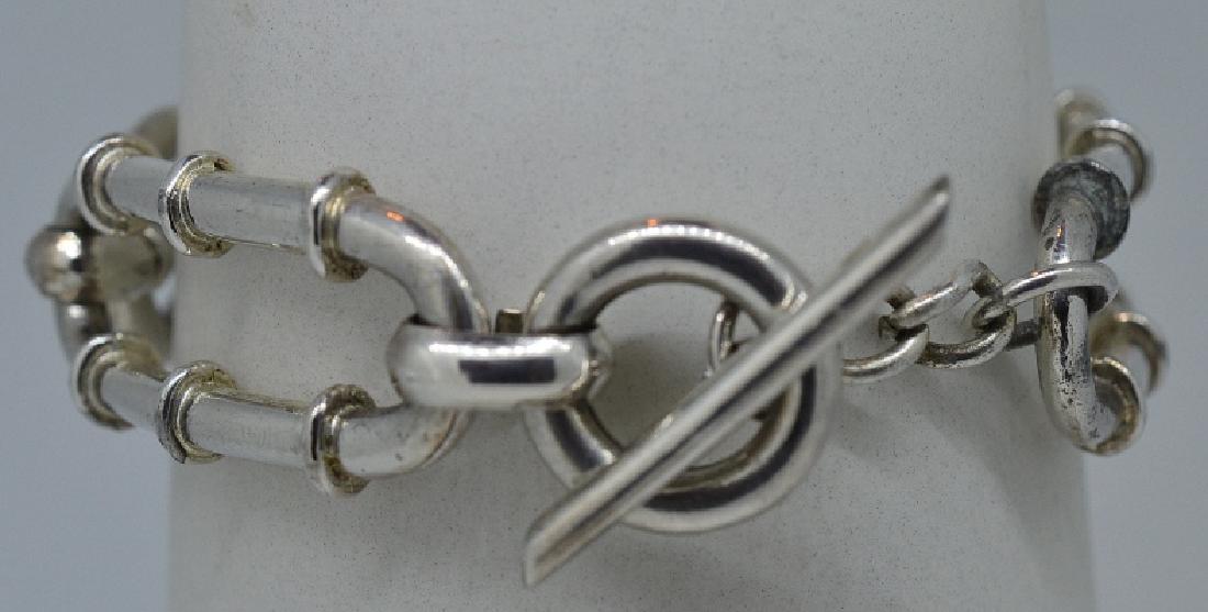 Ladies 7.25" Silver Plated Bracelet (1 of 3)