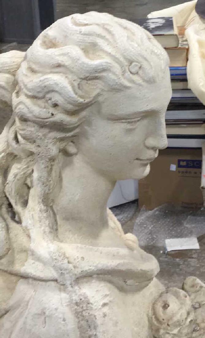 Stone Grecian Goddess Female Statuary (1 of 11)