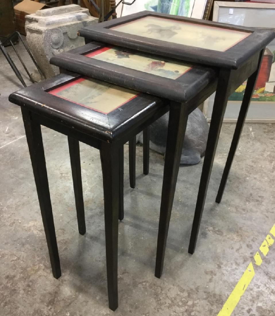 Lot 3 Asian Nesting Tablesw Scenes (1 of 10)