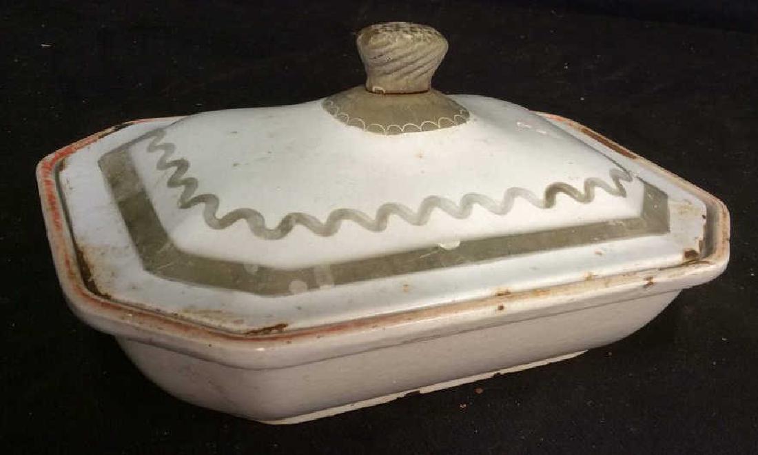 Cast Iron and Ceramic Lidded Tureen (1 of 8)