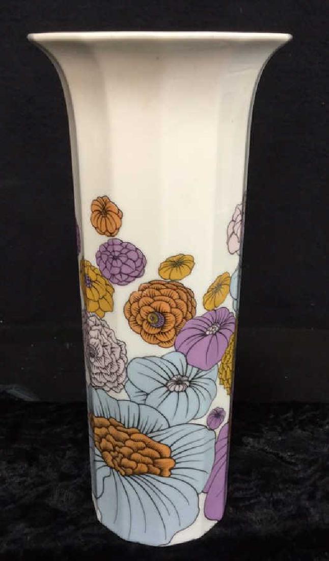 ROSENTHAL TAPIO WIRKKALA Painted Floral Vase